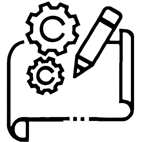 Mechanical design icon